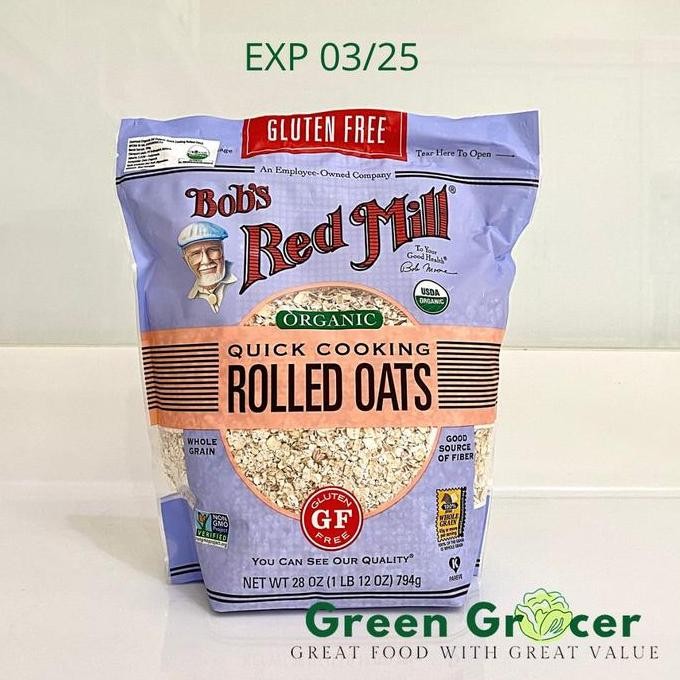 

Bobs Red Mill Organic Quick Cooking Oats 794Gr / Gluten Free Terlaris