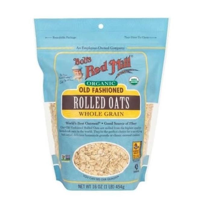 

Organic Old Fashioned Rolled Oats Whole Grain 907G - Bobs Red Mill Promo