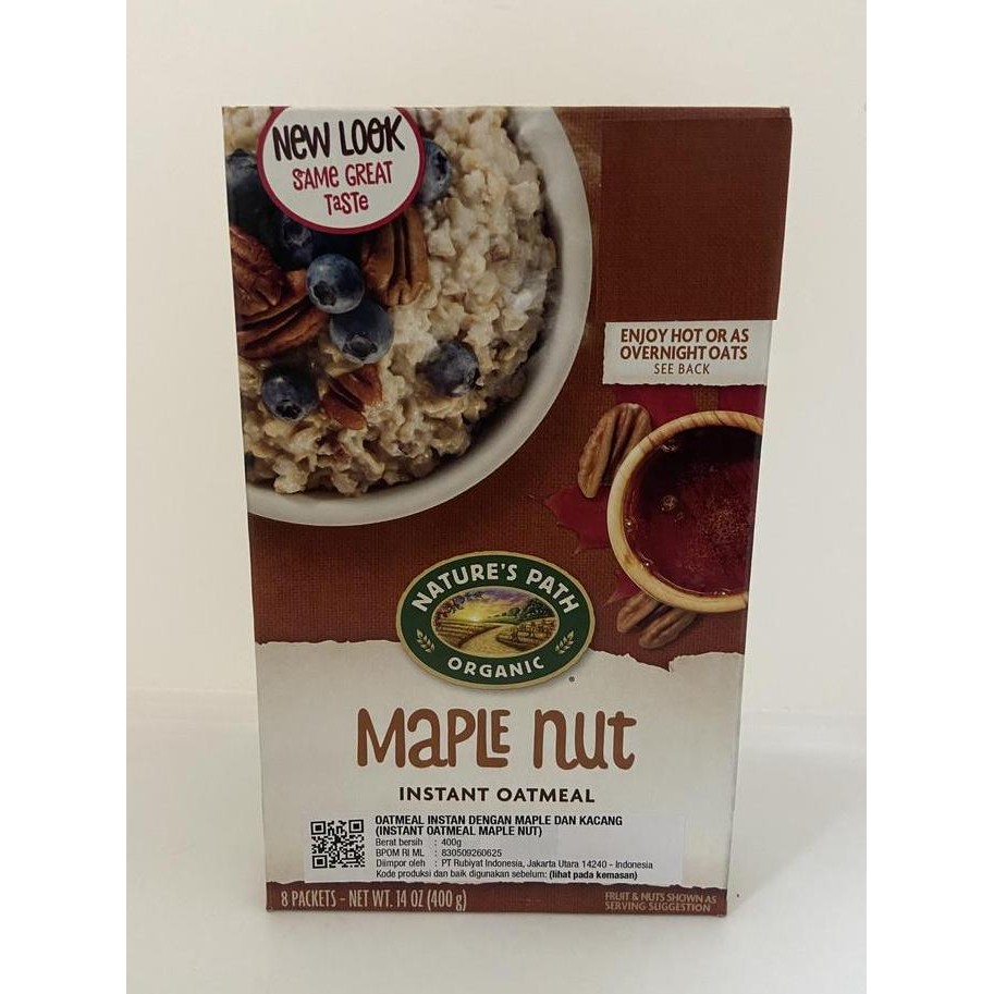 

Nature'S Path Oatmeal Maple Nut 400 Gr Promo