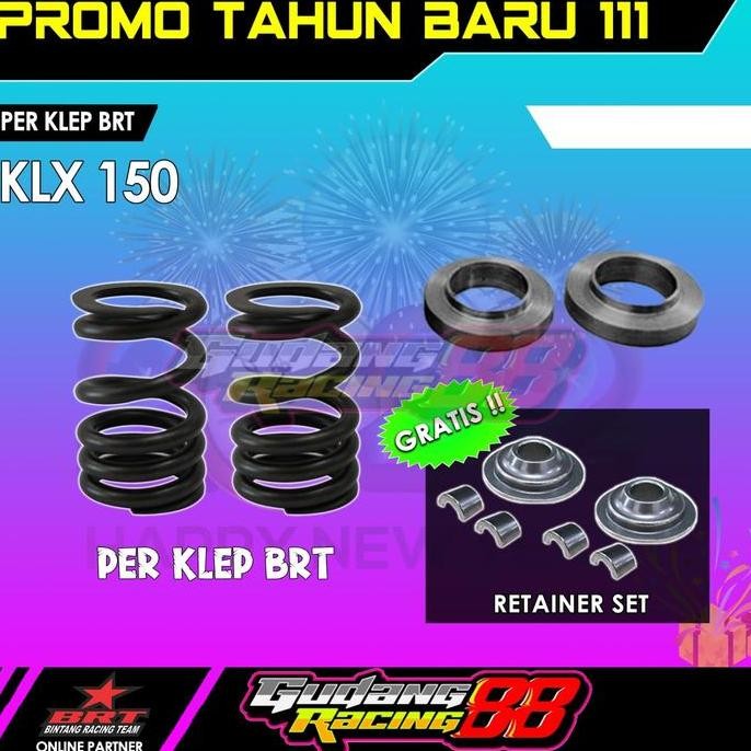 PER KLEP BRT KLX 150 SUPER VALVE BRT KLX 150 HEAD STANDAR HEAD BRT