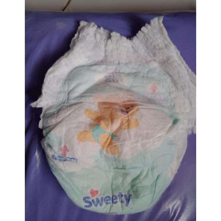 popok bayi sweety type celana repack isi 20 pcs AST