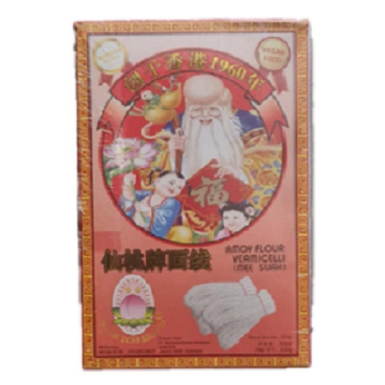 

Misoa Misua Miesoa Mie Sua Soa Beras Flour Vermicelli Noodle Instan Kuah Amoy Cap Orang Tua 300Gram