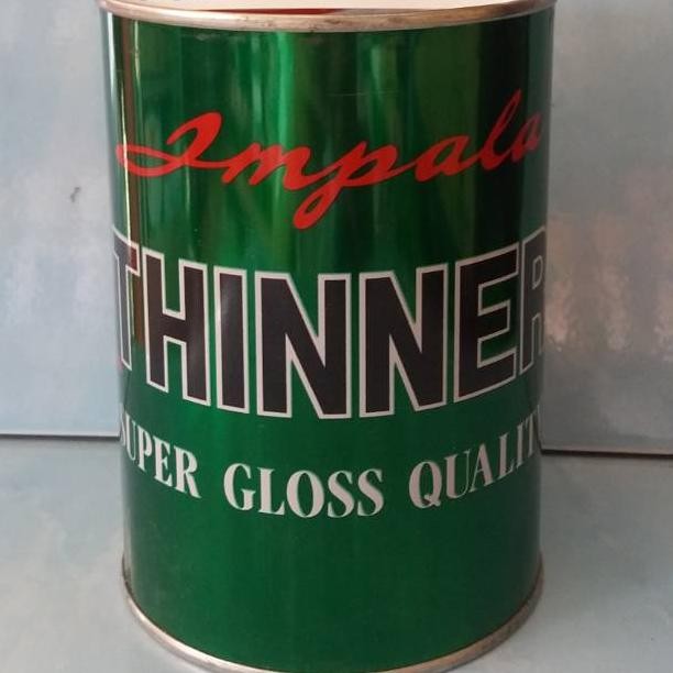 

THINER IMPALA THINNER IMPALA 1 LITER / CAMPURAN PENGENCER CAT MINYAK THINER KALENG SV9