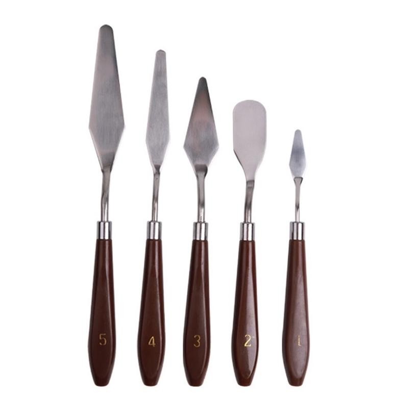 

Transon Artist Painting Palette Knife 5pcs SV9