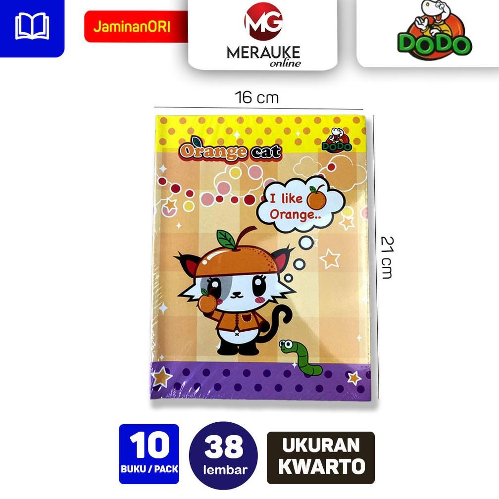 

Buku Tulis DODO 38 Lembar (1 Pack Isi 10 Buku) SV9