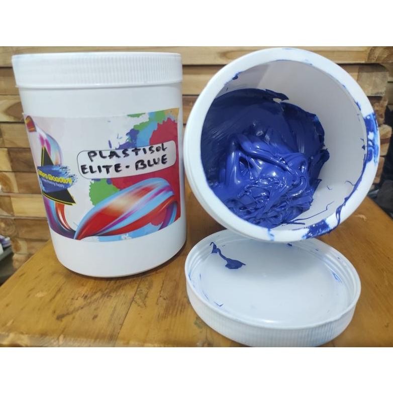 

plastisol BLUE ELITE 1kg ( Harga Terjangkau ) SV9