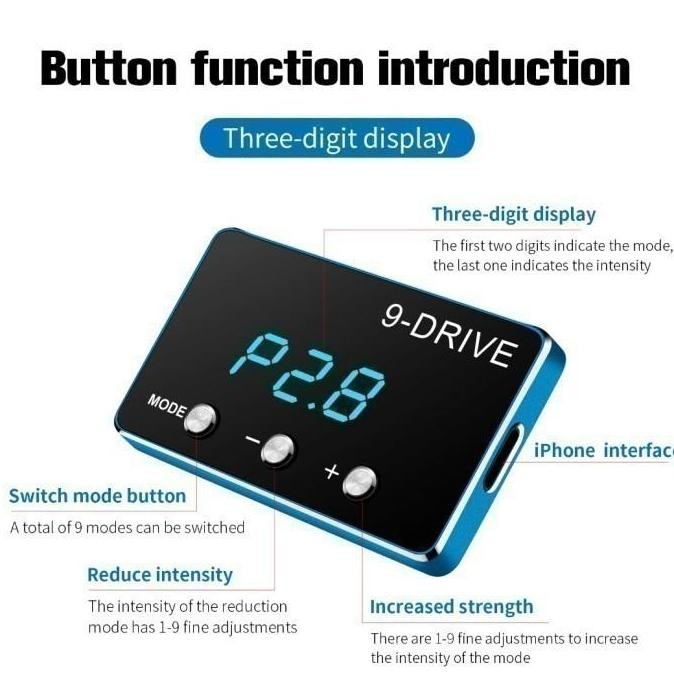 9 Drive Hyundai H1 Piggyback Throttle Controller Ecu Remap Kualitas Terbaik Harga Termurah