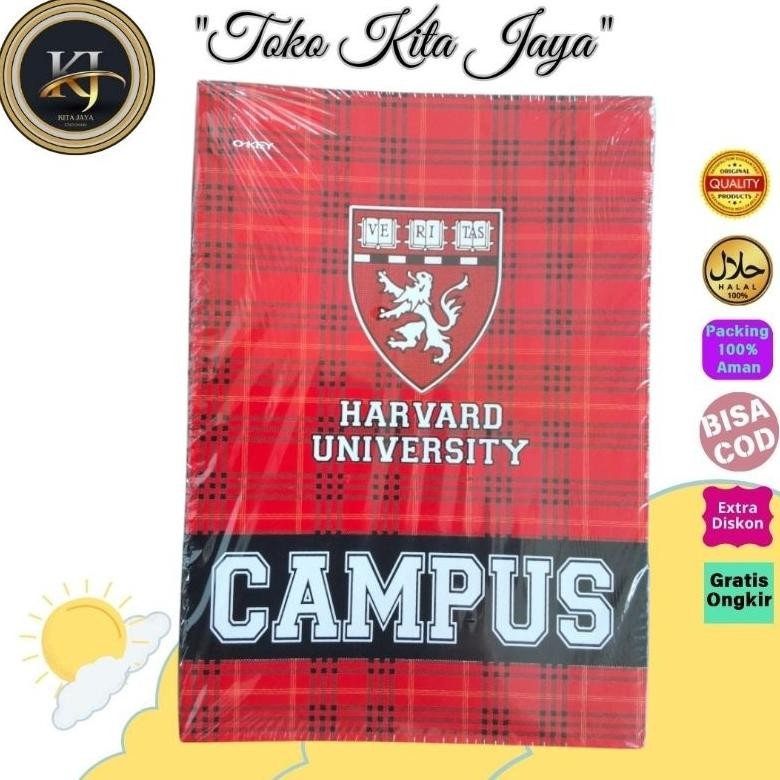

Buku Tulis Campus OKEY Boxy 50 Lembar (10 Buku) SV9