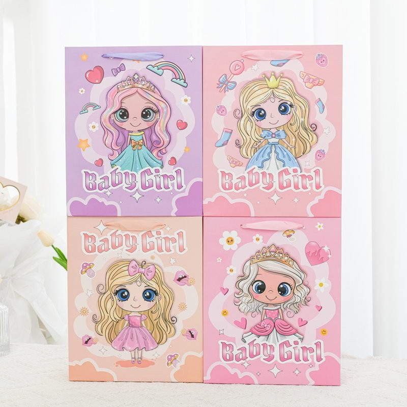 

PAOPAO Paperbag Princess Baby Girl Bahan Tebal Love Cartoon Cute
