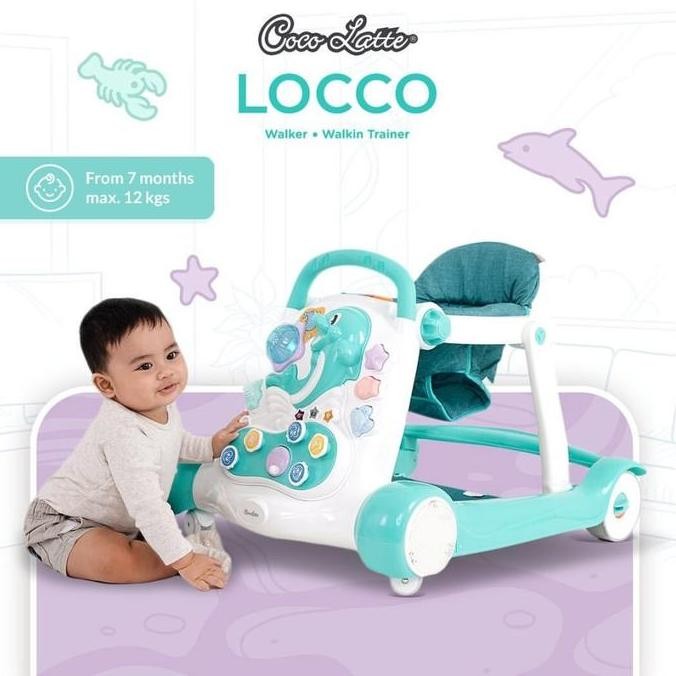 Cocolatte Locco Walker Walkin Trainer Baby Walker