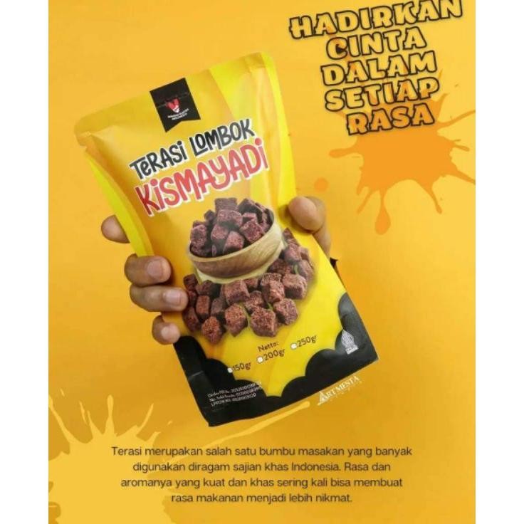

Terasi Udang Lombok Dadu Pouch 200 Gram