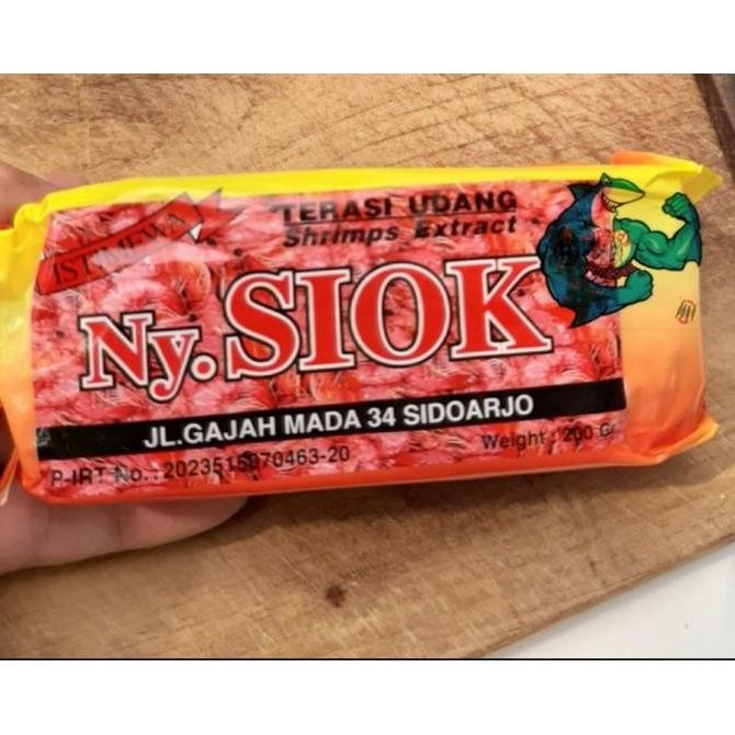 

Terasi Udang Mentah Ny Siok 200Gr