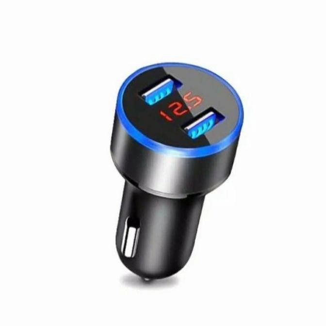 Promo charger motor Yamaha FAZZIO NEW NMAX 2022 charger dual USB+ volt meter COD