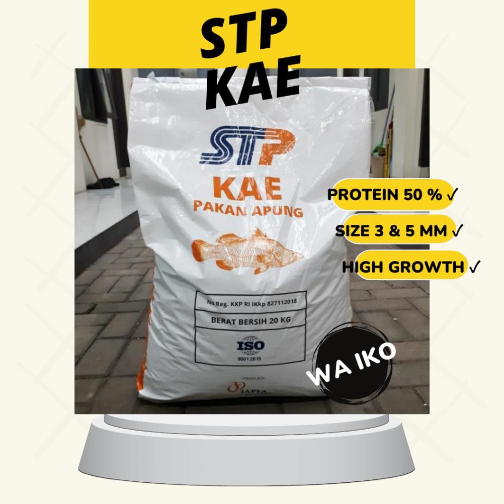 TERLARIS Stp KAE JAPFA Pakan Makanan Pelet Ikan Koi Kakap Tawar 5 Kg Predator Siap kirim