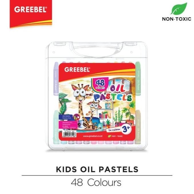 

KRAYON GREEBEL KIDS OIL PASTEL CRAYON 48 COLOR/ WARNA KRAYON WARNA SEKOLAH TERBARU ASLI 100% ORIGINAL OFFICIAL MODERN GARANSI BRAND TERLARIS DISKON GROSIR COD TREND 2025 NEGO BAYAR DI TEMPAT DISKON GRATIS ONGKIR