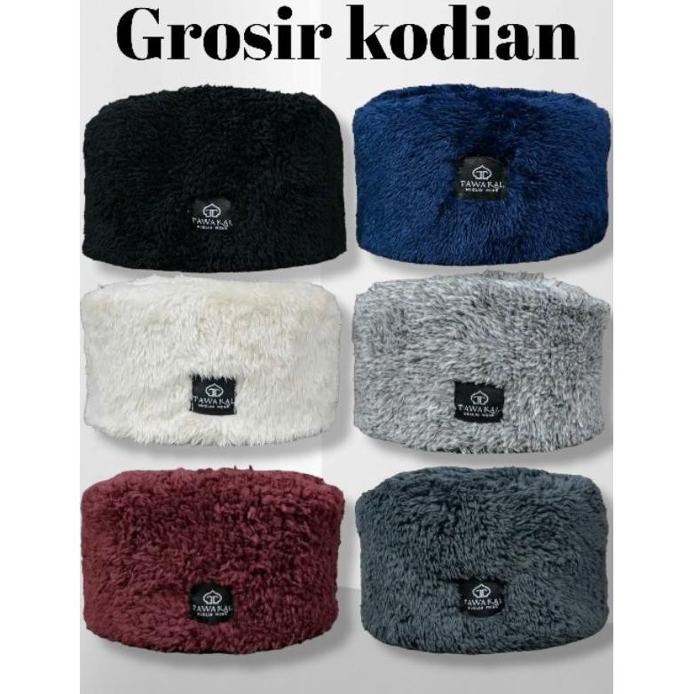 GROSIR Peci bulu Otoman/bulu rusia/peci sultan AST