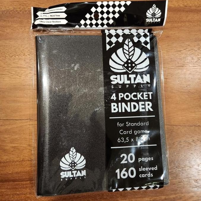 

TERBARU - sultan supply 4 pocket binder original