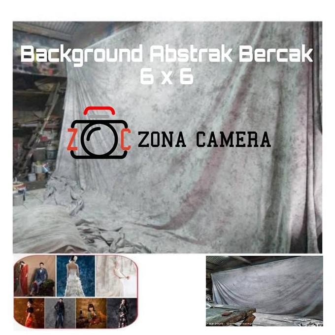 Background Abstrak Bercak 6 X 6 Meter Warna Warni Kain Backdrop Layar Promo