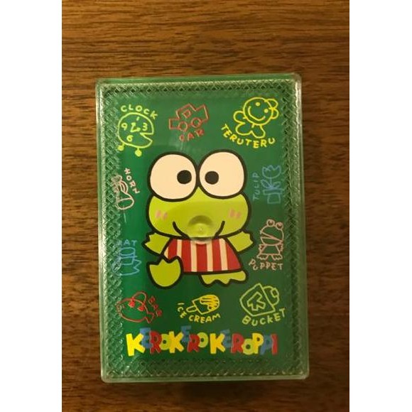 

HARGA DISC - small keroppi playing card ori / kerokerokeroppi card / sanrio card