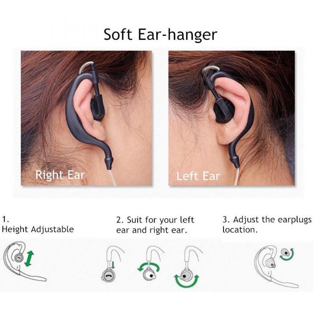 Earphone Walkie Talkie Wln Kd C1 C50 C51 C56  Headset Ht Wln C1