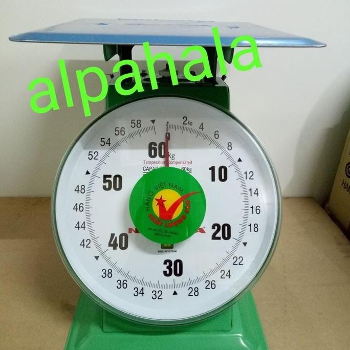Timbangan jarum Nhon Hoa 60kg/ Timbangan Vietnam 60kg