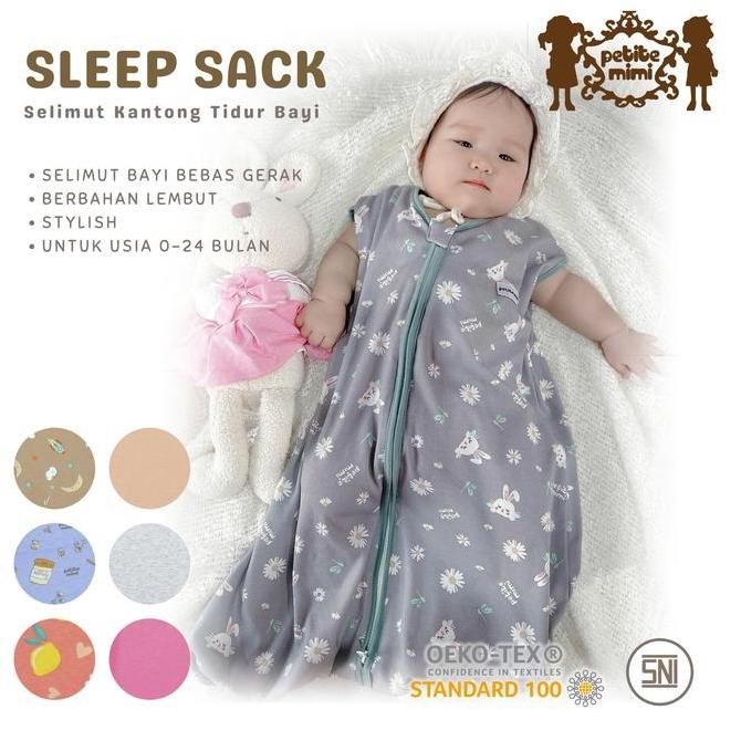 Petite Mimi Sleep Sack / Selimut kantong Tidur Bayi Sleep Sack Kantong Tidur Bayi Balita Newborn Kat