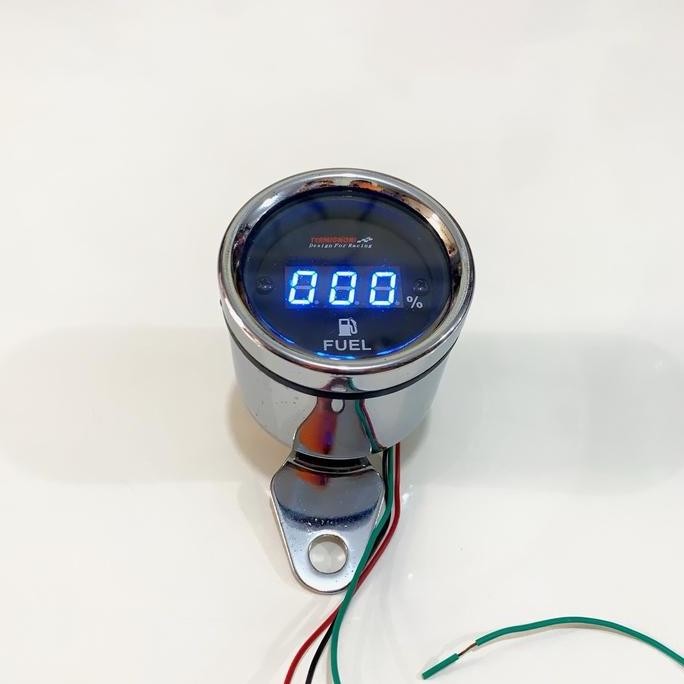 Promo Fuel meter Ampere Bensin pengukur minyak Digital Jarum LED Universal Motor COD