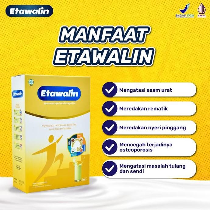 

Etawalin Original Susu Kambing Etawa Atasi Masalah Nyeri Sendi Tulang Kualitas Terbaik Harga Termurah