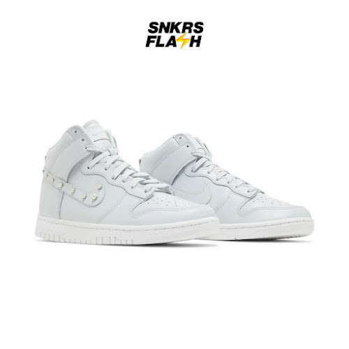 NIKE Dunk High Se Pearl Pure Platinum Sepatu Sneakers Wanita - DR5488001 - Size 39