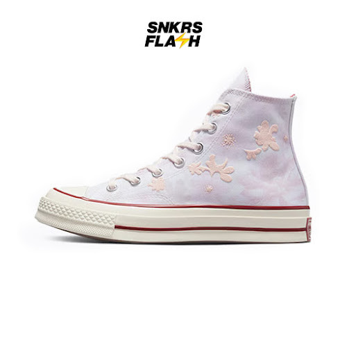 CONVERSE Chuck 70 Egret Barely Rose Cedar Sepatu Sneakers Pria - A00834C - Size 35