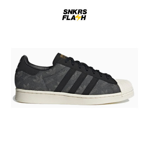 ADIDAS Superstar Atmos Denim Pack Grey Sepatu Sneakers Pria - GW3470 - Size 44.7