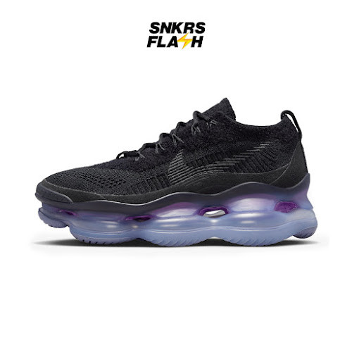NIKE Max Scorpion Black Anthracite Violet Sepatu Sneakers Pria - DR0888001 - Size 38.5