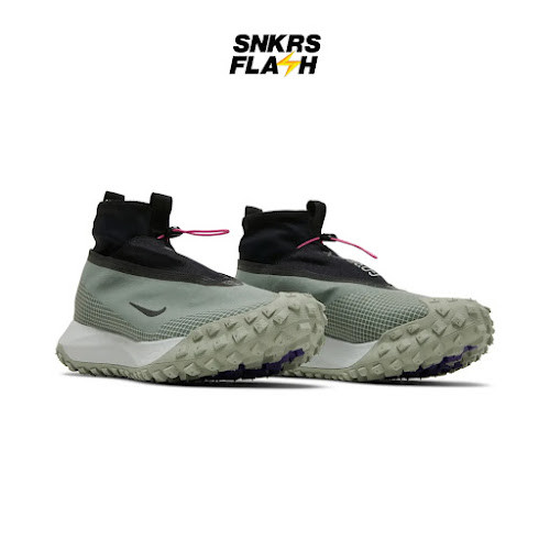 NIKE Acg Mountain Fly Gore-Tex Clay Green Sepatu Sneakers Wanita - CT2904300 - Size 36