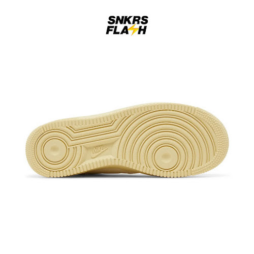 NIKE Force 1 Low 07 Lx Coconut Milk Lemon Wash Sepatu Sneakers Wanita - DO9456100 - Size 38
