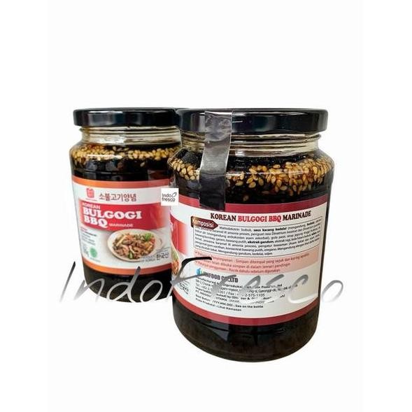 

Jinsung Saus Bumbu Marinasi Barbekyu Korean Marinade BBQ Sauce 500g