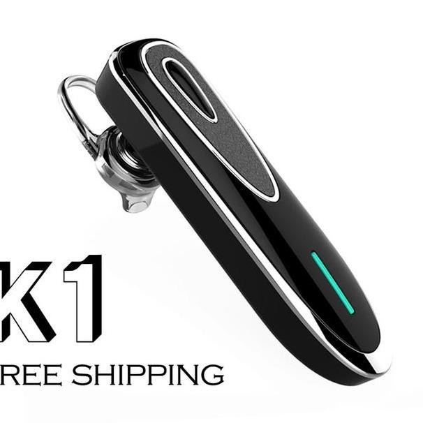 Headset Bluetooth K1 Waktu Siaga Panjang Headset Bluetooth Stereo Panggilan Telepon Headset Bluetoot
