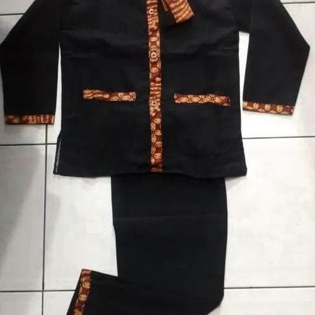 Terlaristerlaris Baju Pangsi Kampret Adat Sunda Size 9-10-11 - 9-10