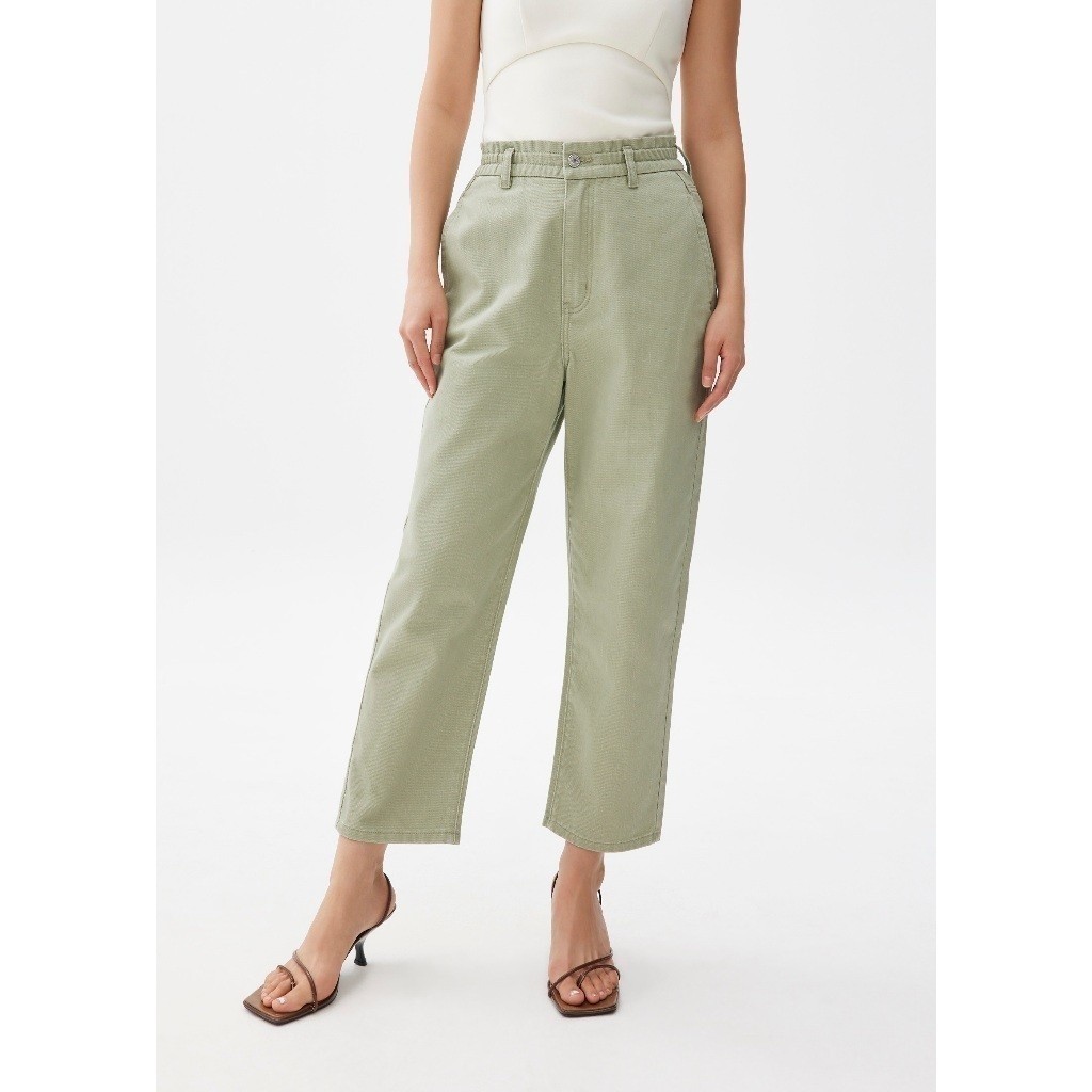 Love, Bonito - Celana Wanita - Sloane Elastic Paperbag Jeans
