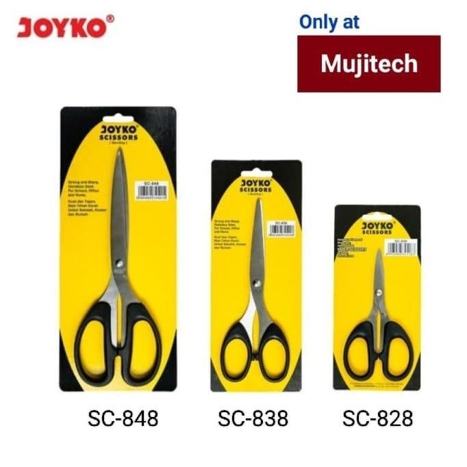 

Gunting Kertas Joyko Kecil Sc-828 Sedang Sc-838 Besar Sc-848 Co