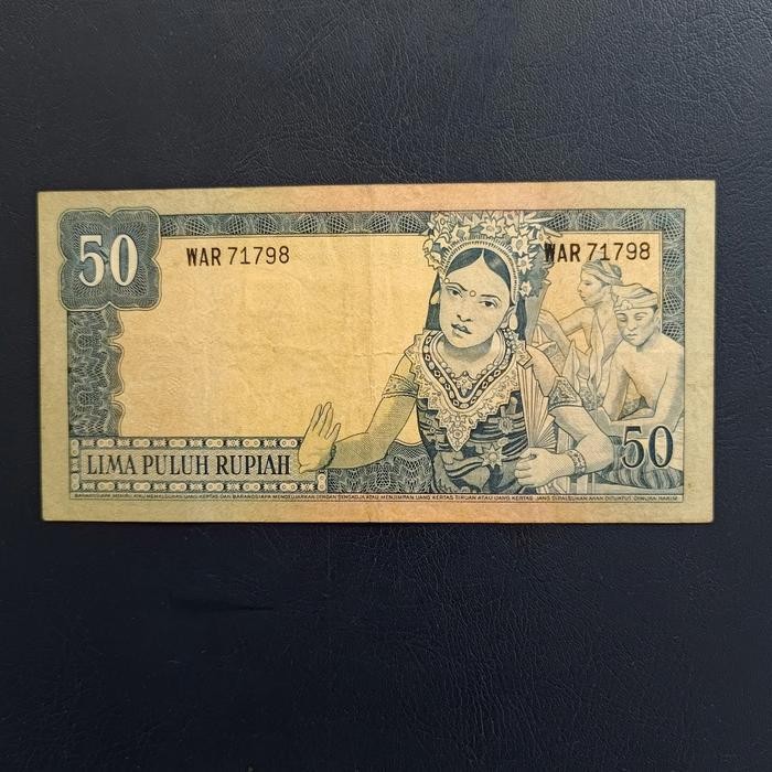 Uang Kuno 50 Rupiah Soekarno 1960 Langka Original Dan Terpercaya