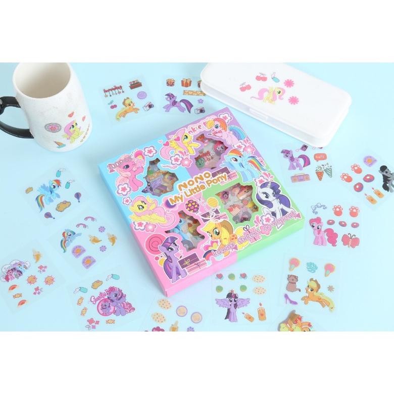 

Sticker Nono My Little Pony - Sticker Waterproof Sticker Anak Viral Lucu Baru