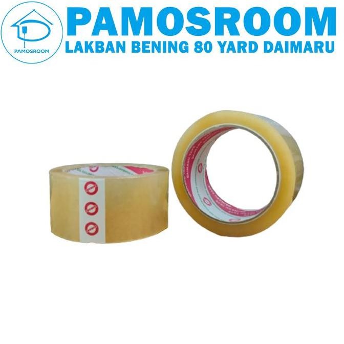 

Daimaru Tape Lakban 2 Inch 48mm 80yard 1 Dus 72 Roll Harga Pabrik