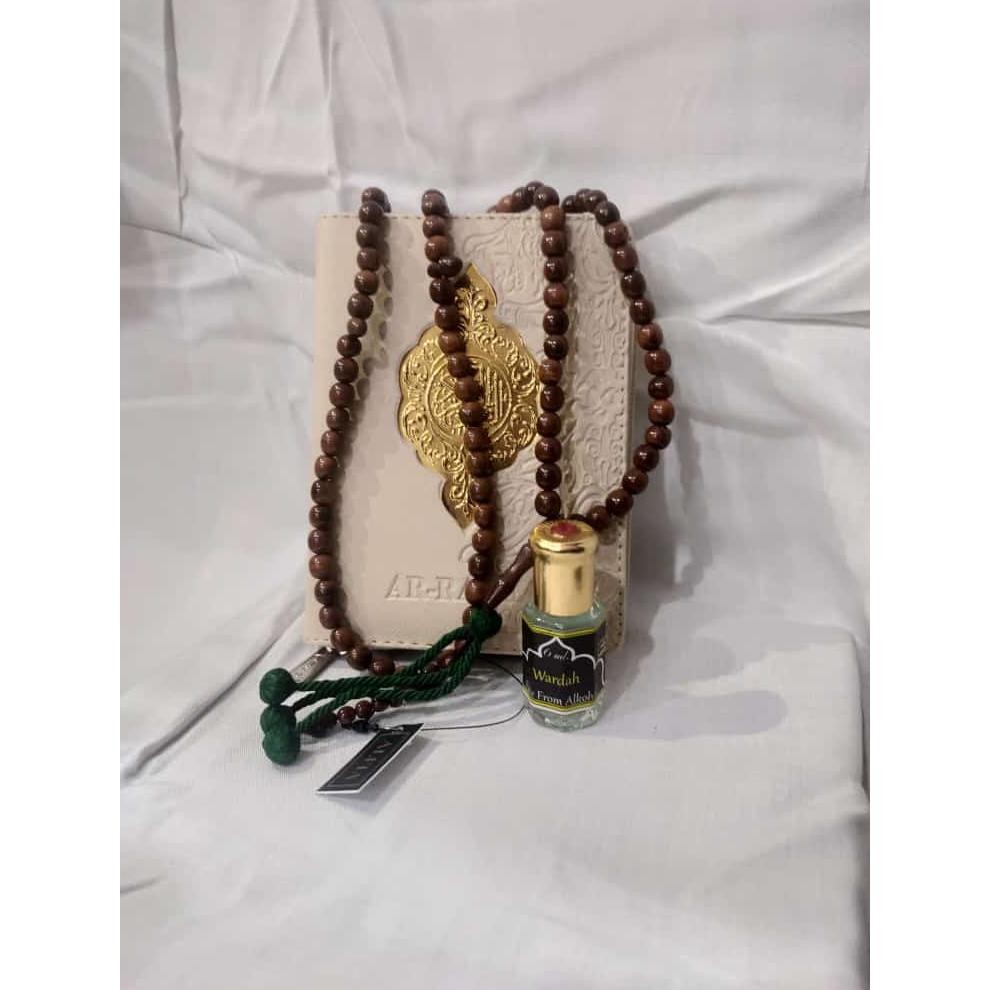 TASBIH KAYU KAUKAH KOKKA KAOKA ASLI TASBIH KAUKAH TASBEH KAUKAH COKLAT TUA TERMURAH