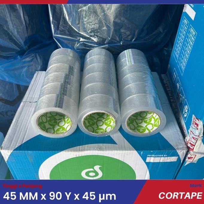 

Lakban Bening - Cortape 45Mm X 90Y X 45m Co