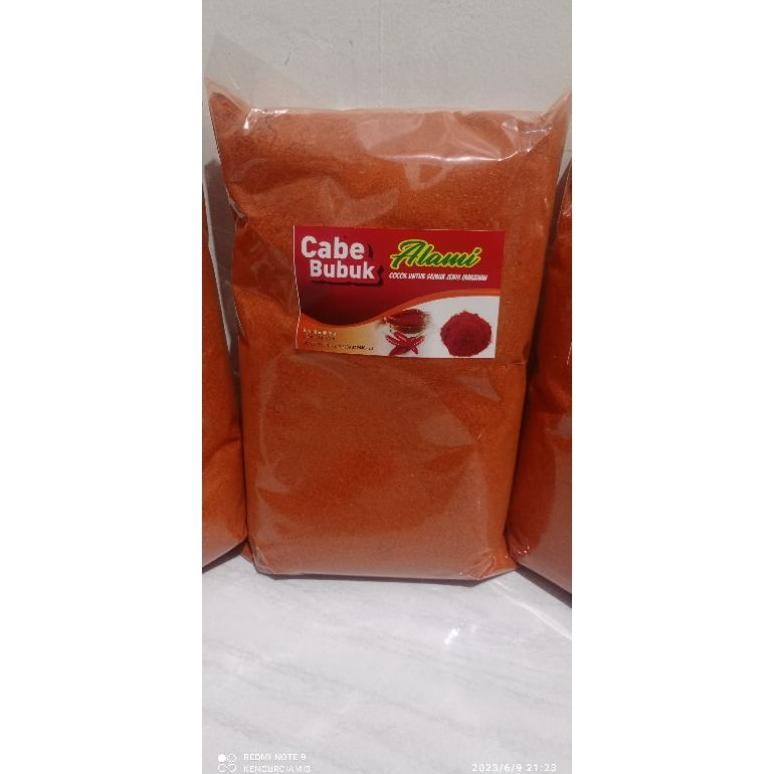 

1kg Cabe Bubuk Halus Xtra Pedas Berkualitas Alami RB10