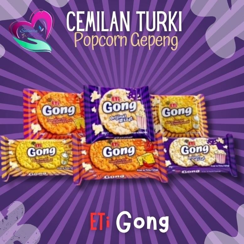 

Eti Gong Popcorn Gepeng | Cemilan Turki Eti Gong RB10