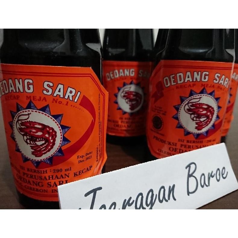 

Kecap Legendaris Manis Sedang Udang Sari Oedang Sari 290 ml RB10