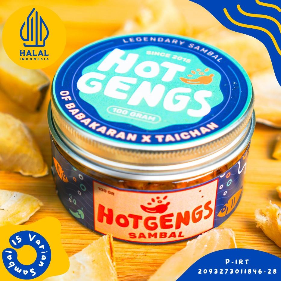 

Sambal Hotgengs 170 Gram 15 Varian Rasa. Sambel Bawang dengan Aneka Topping RB10