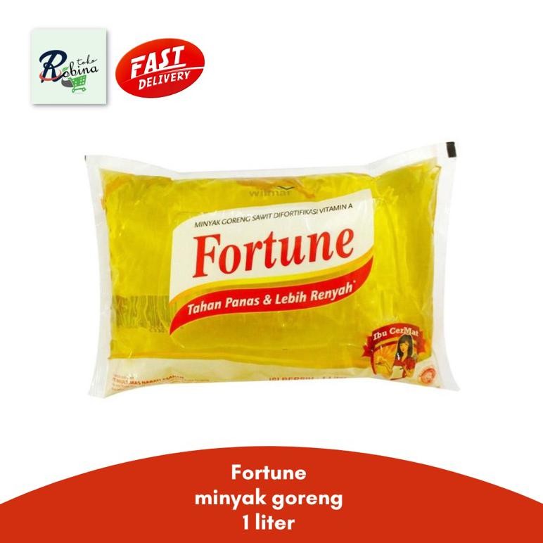 

Minyak Goreng Fortune kemasan bantal 1 liter RB10