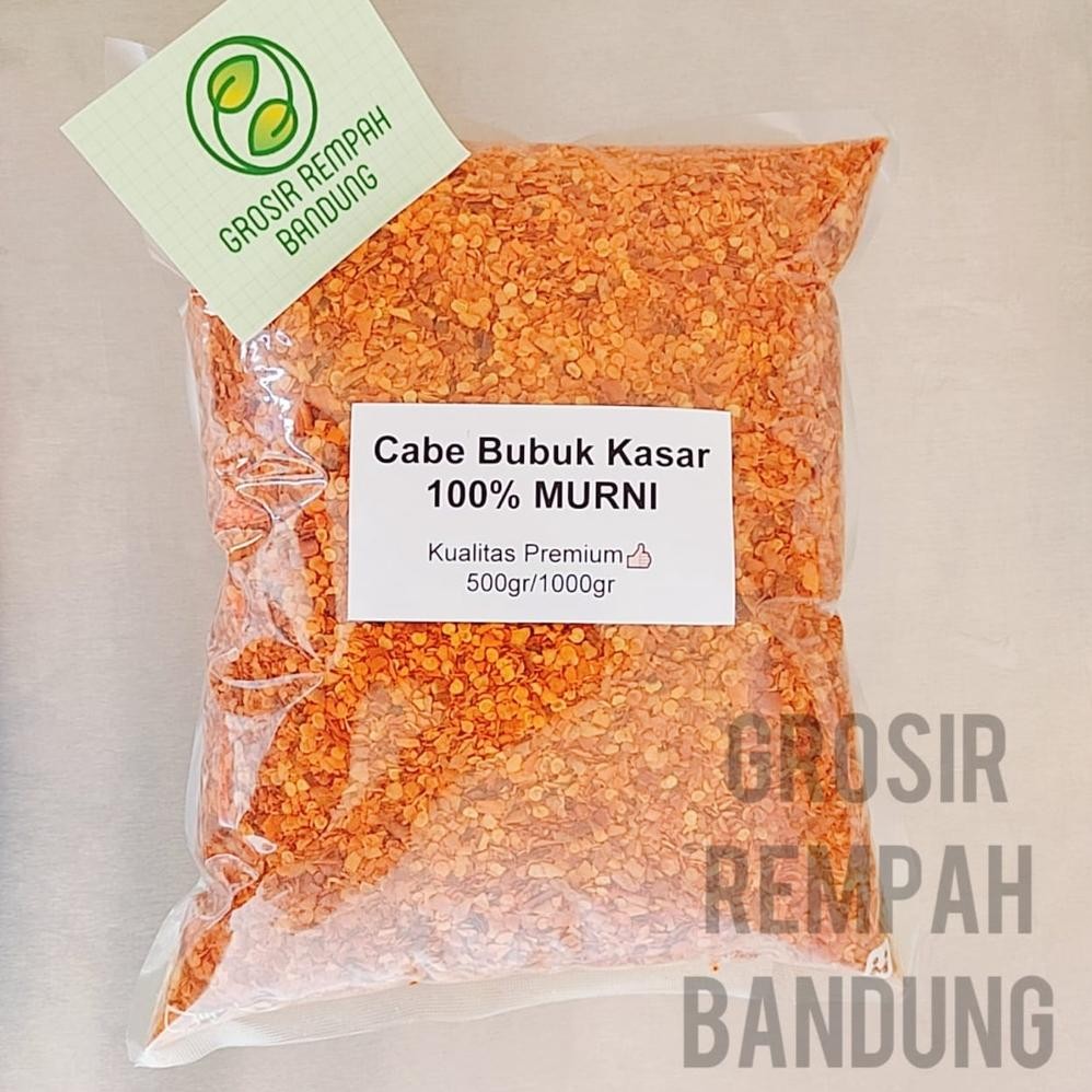 

Cabe Bubuk Kasar / Murni / Rempah / Kualitas Terbaik RB10